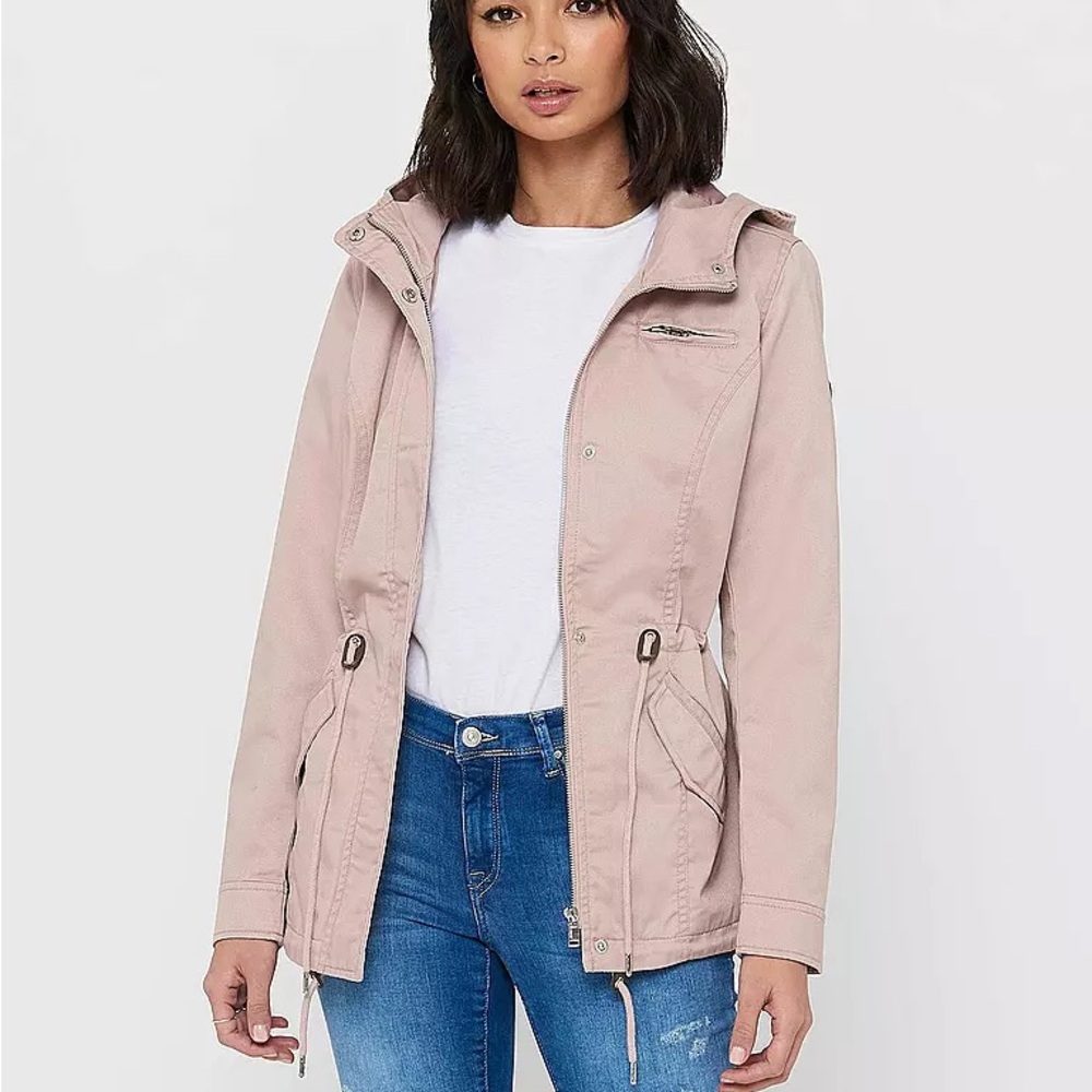 ONLY Women's Light Pink Utility Jacket